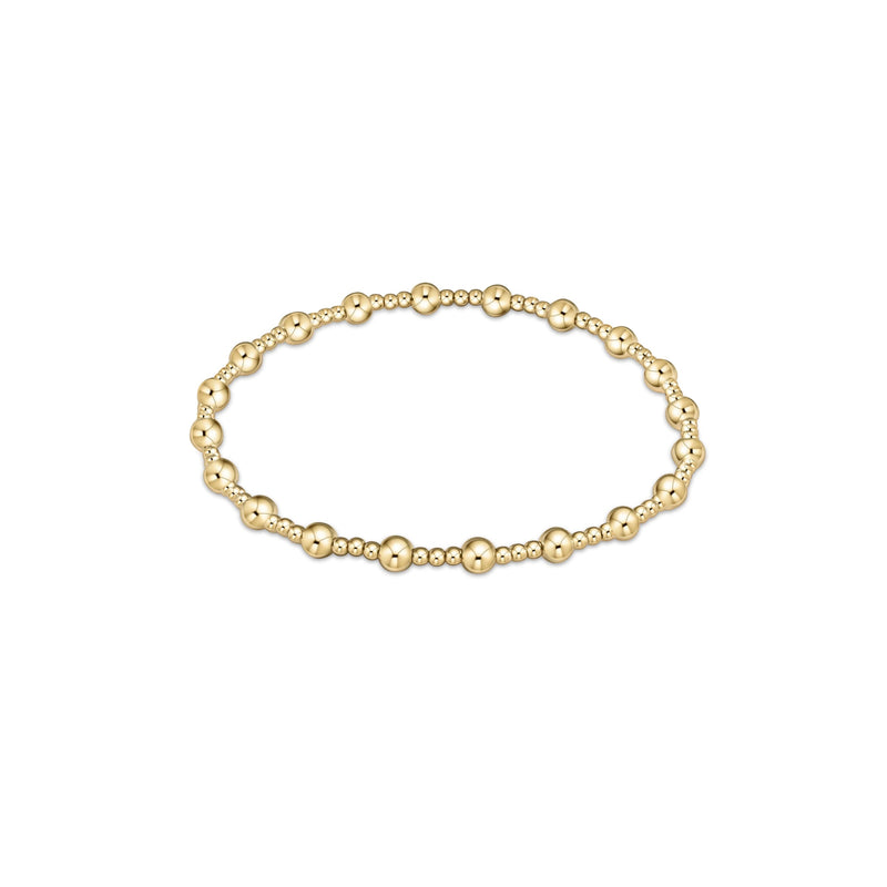 enewton • Classic Sincerity Pattern Gold 4mm Bracelet