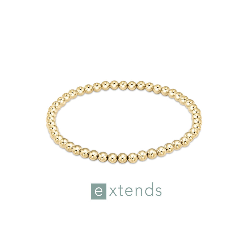 enewton Extends • Classic Gold 4mm Bead Bracelet