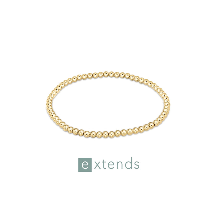 enewton • Extends Classic Gold 3mm Bead Bracelet