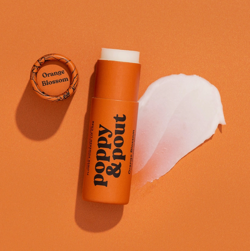 Poppy & Pout • Orange Blossom Lip Balm