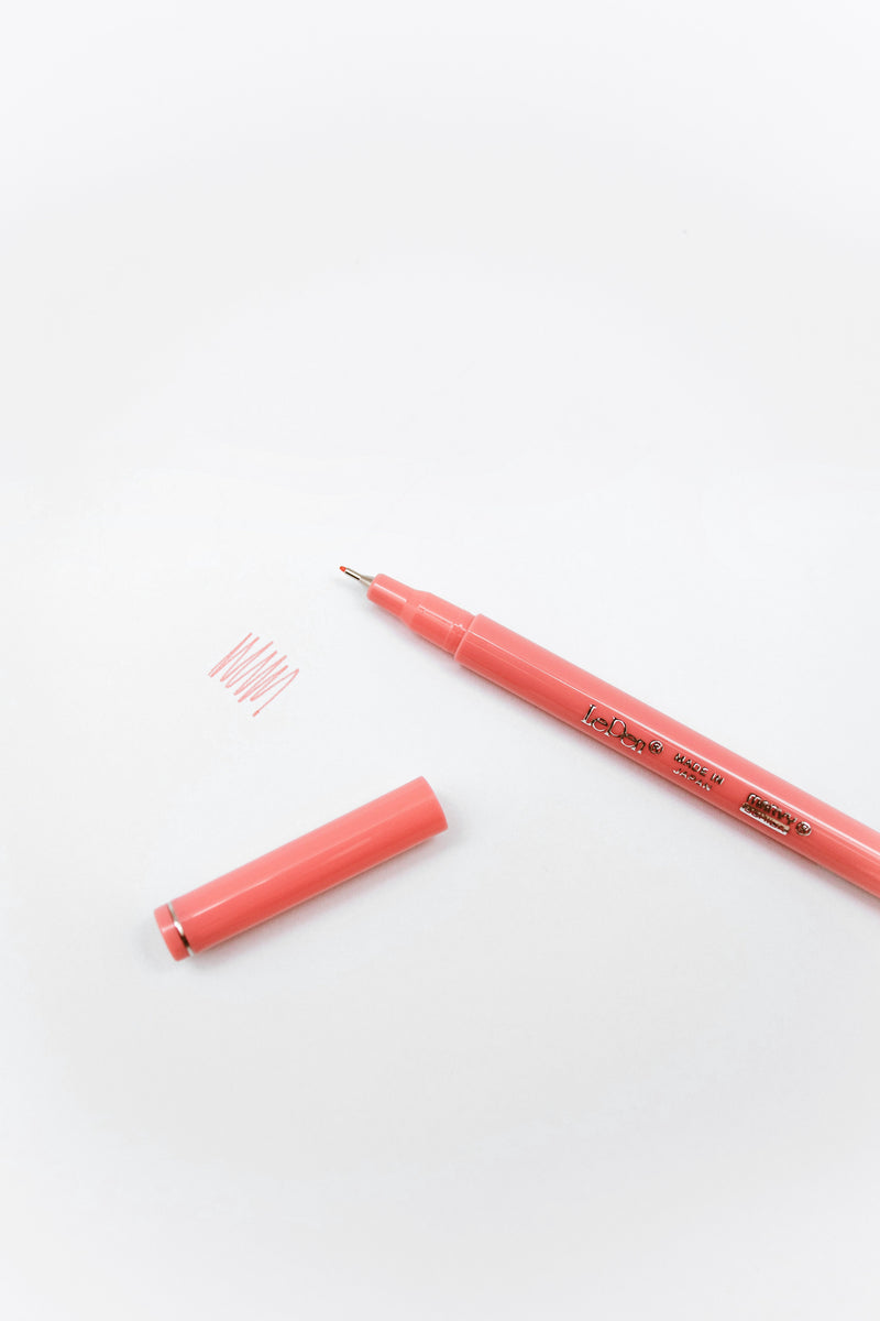 Le Pen - Pastel Coral Pink