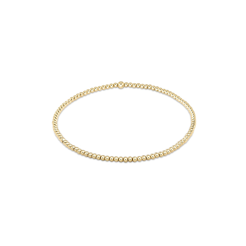 enewton • Classic Gold 2mm Bead Bracelet