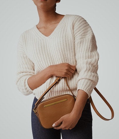 Fossil® • Liza Camera Bag - Camel