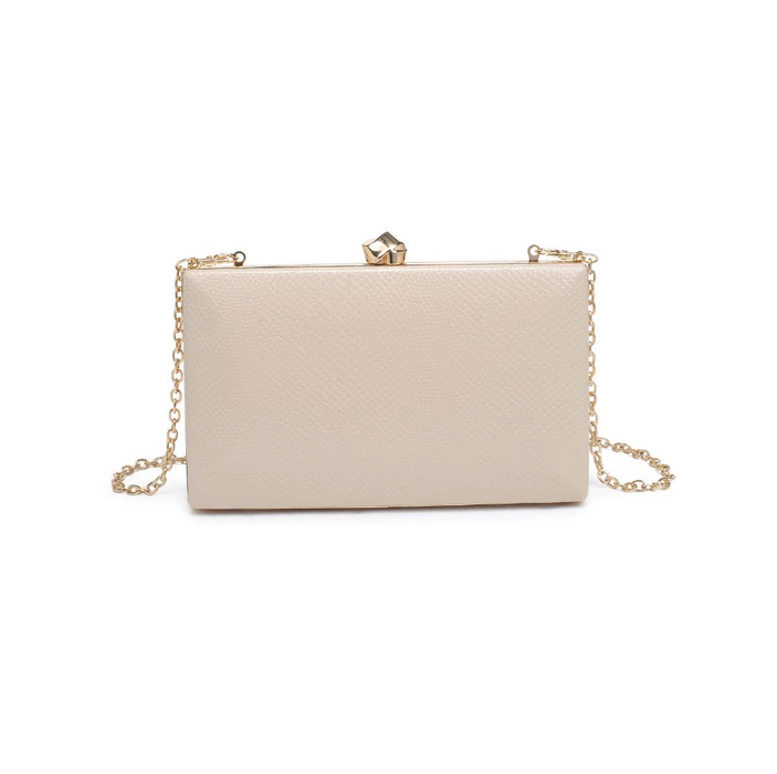 Rosa Evening Bag - Cream