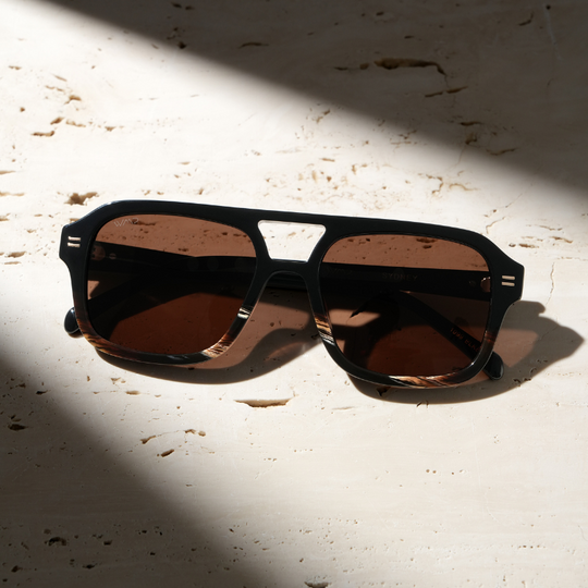 Wearme Pro • Sydney 1099 Polarized - Gloss Black Mineral/Brown Lens